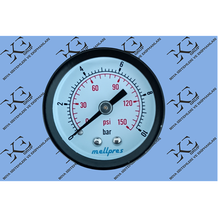 1/8 Manometre 10 bar