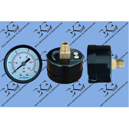 1/8 Manometre 10 bar