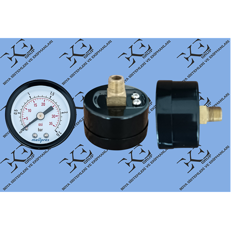 1/8 Manometre 2,5 bar