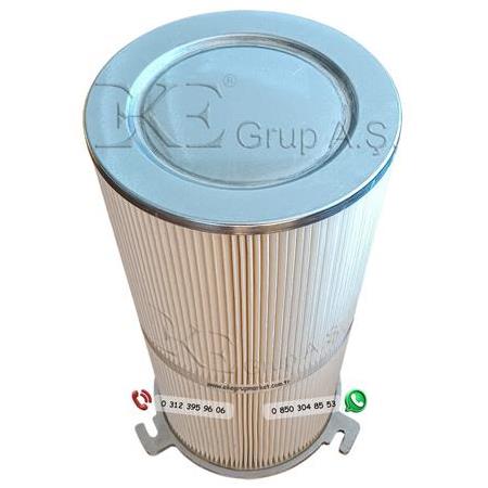 310X800mm Toz Boya Kabin Filtresi, Flanşlı (Teflon)