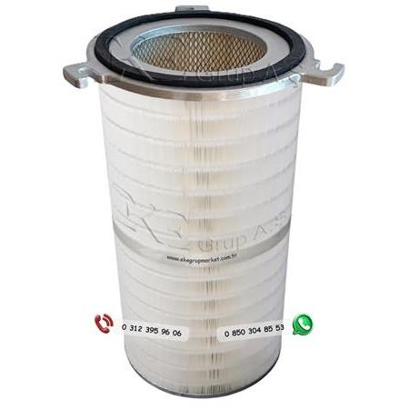 Yanmaz Nano Kağıt Filtre, Flanşlı 310X660mm